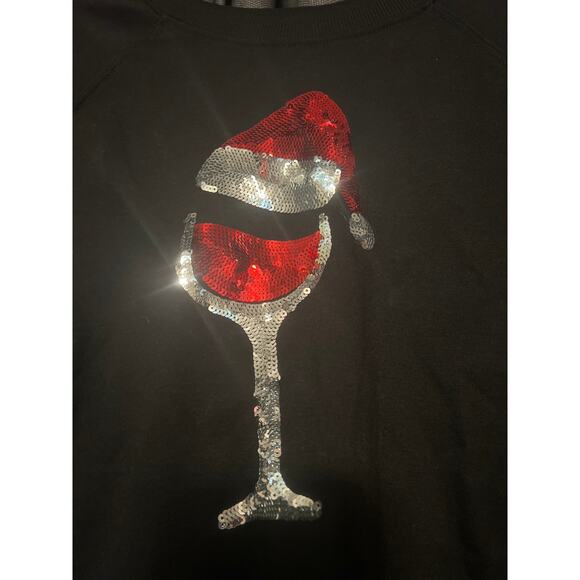 Ugly Christmas Sweater Xmas Sweatshirt Crewneck Size Medium - Picture 2 of 4